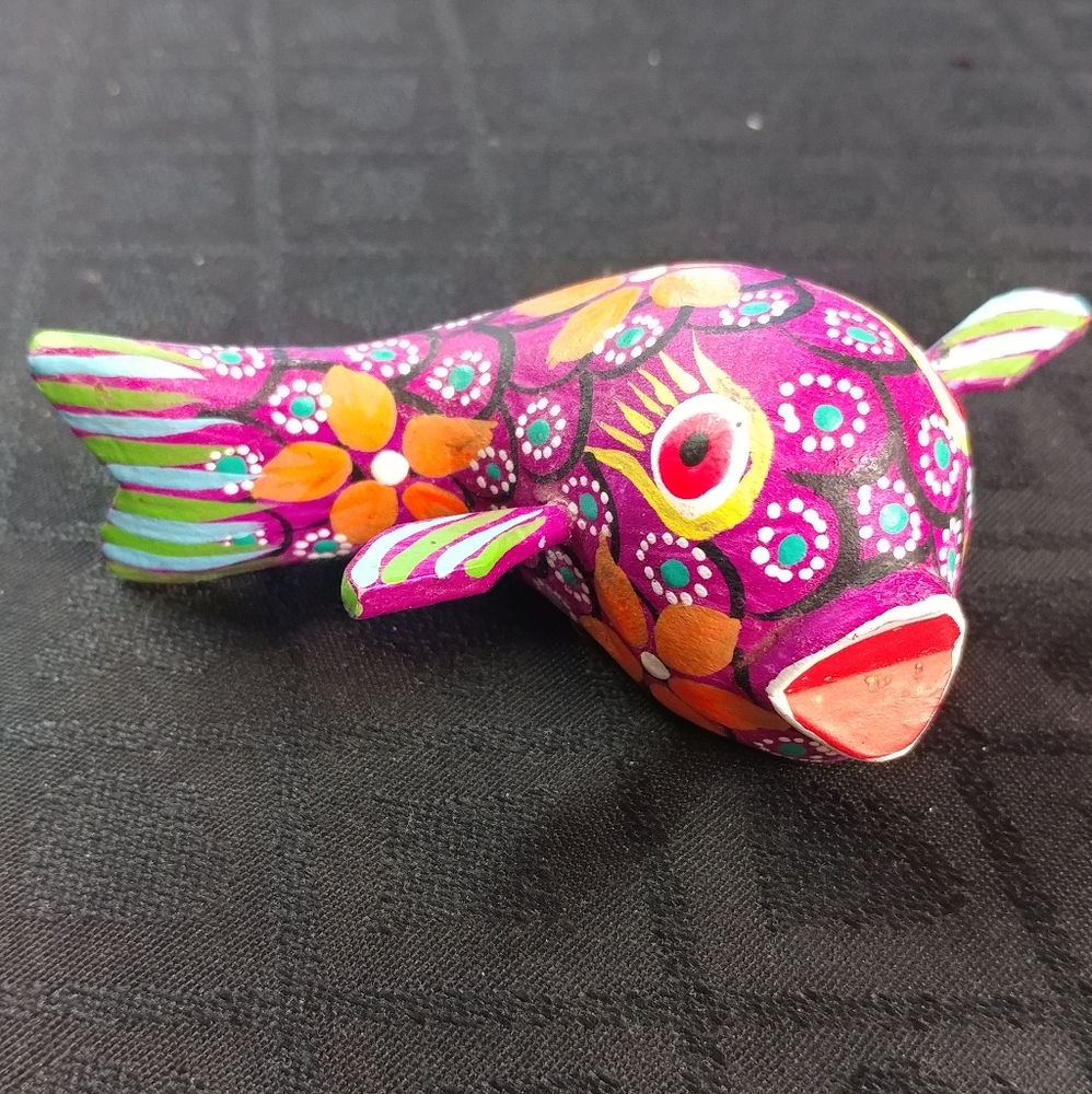 OAXACAN Alebrije Wood Fish